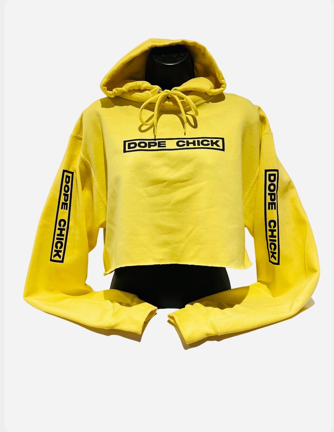 Dope Chick Crop Hoodie