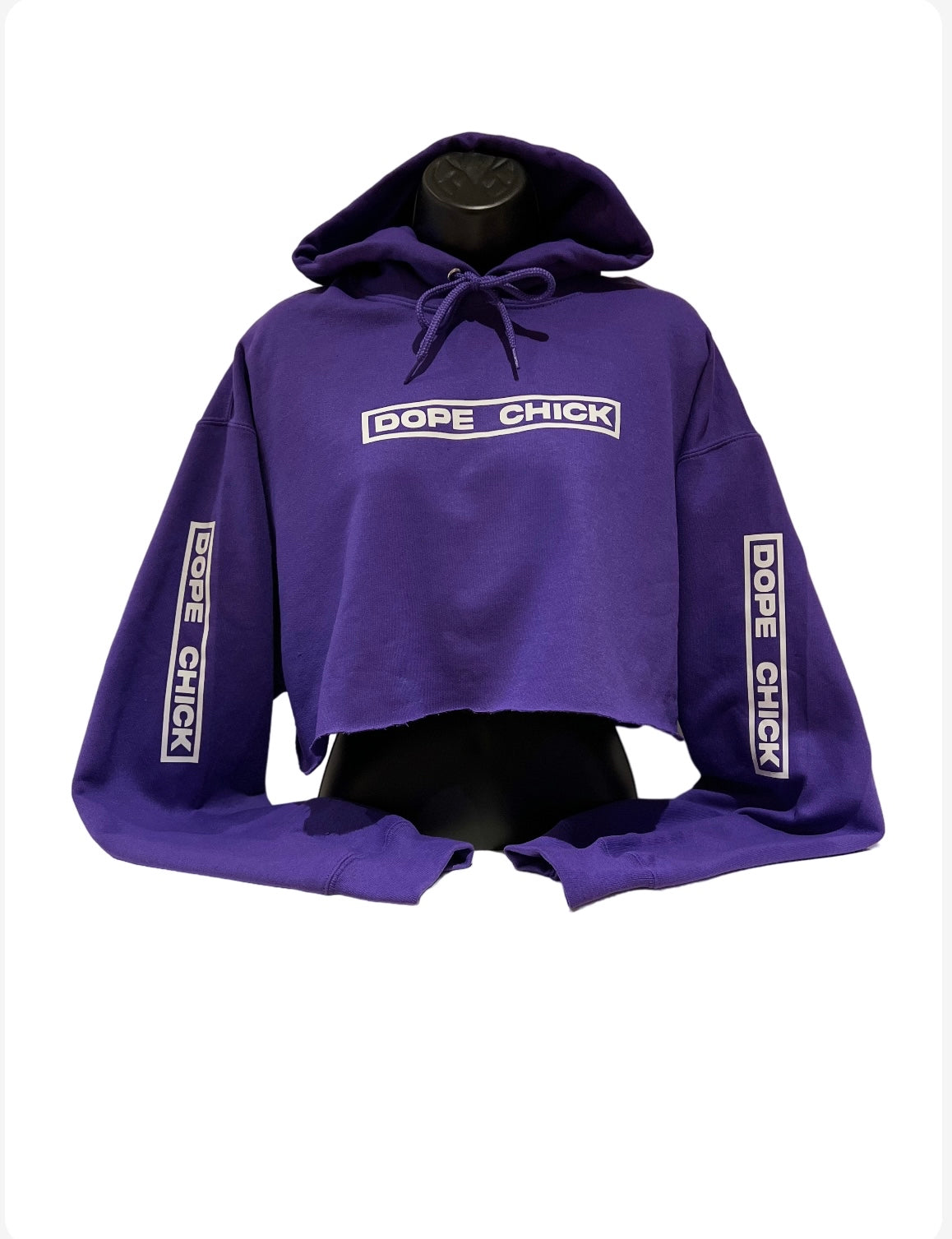 Dope Chick Crop Hoodie