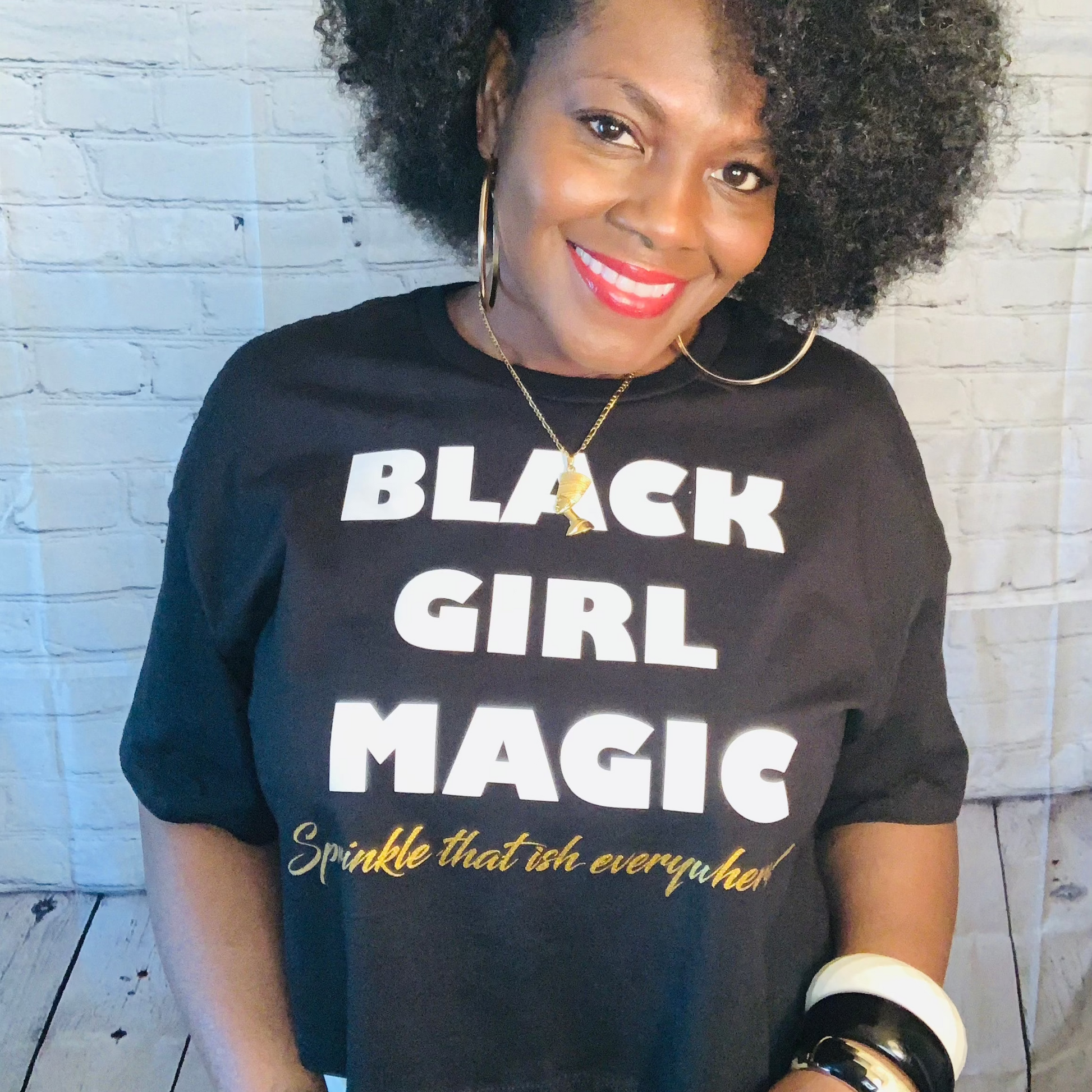 Black girl magic 2024 shirt